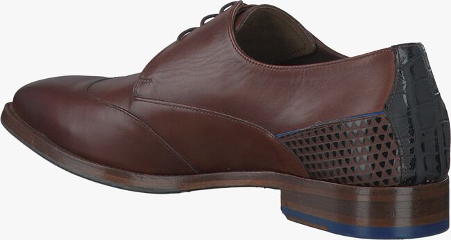 Braune FLORIS VAN BOMMEL Business Schuhe 14405 - large