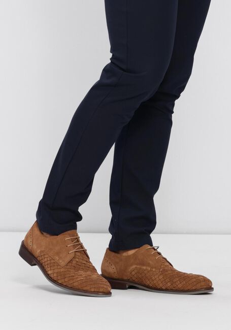 Camelfarbene STEFANO LAURAN Business Schuhe MSH0010098. - large