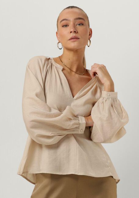 Creme AAIKO Blusen ALANZA SHINE VIS 511 - large