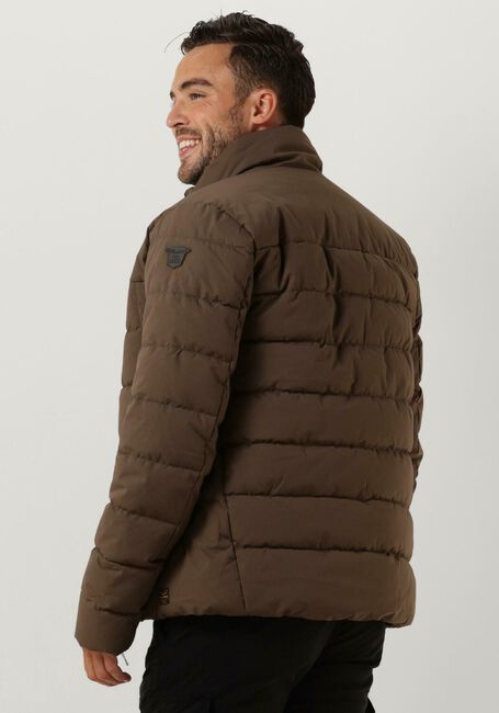 Braune PME LEGEND Wattierte Jack SHORT JACKET AIRGENEER PERFOR STRETCH - large