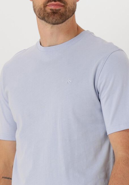 Hellblau SCOTCH & SODA T-shirt SEASONAL CORE - REGULAR FIT LO - large