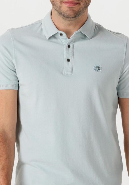 Hellblau CAST IRON Polo-Shirt SHORT SLEEVE POLO ESSENTIAL - large