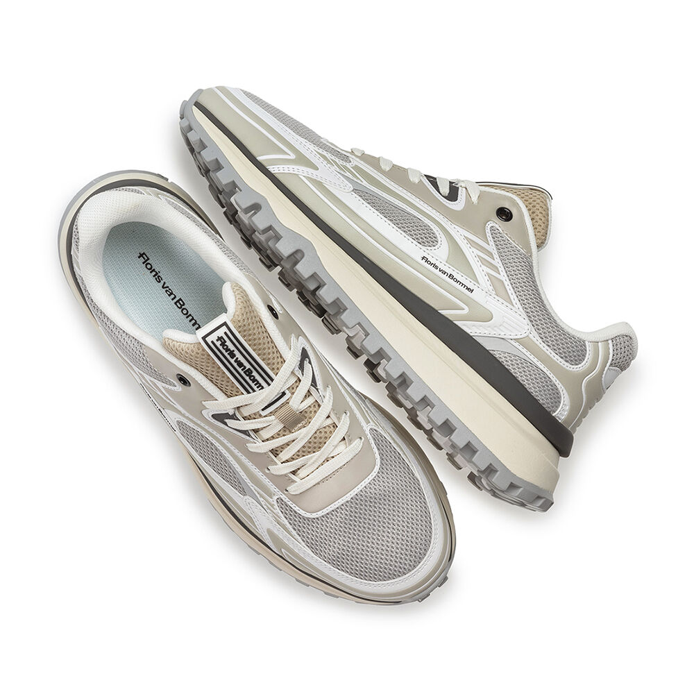 Beige FLORIS VAN BOMMEL Sneaker Low DE GRIPPER 10211 - medium