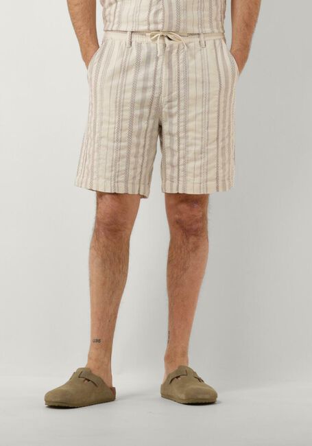 Beige ANERKJENDT Kurze Hose AKLT JAN ELASTIC COTTON SHORTS - large