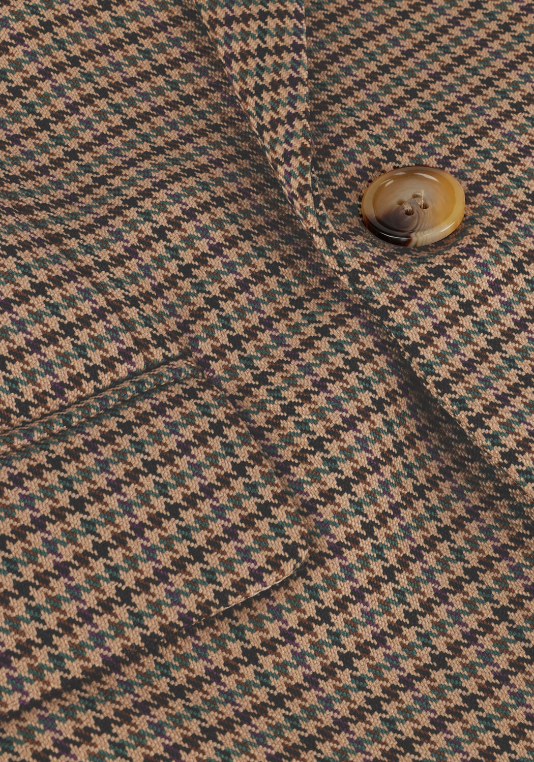 Braune AAIKO Blazer CHARLENA PIED PES 561 - large