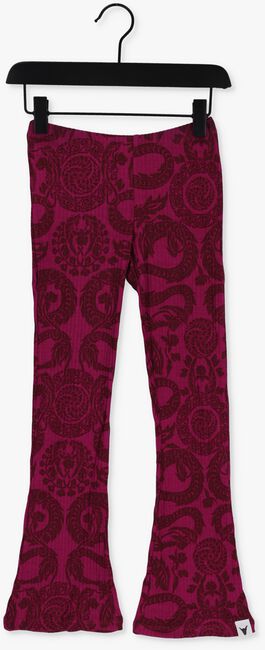 Rosane ALIX MINI Schlaghose TEENS KNITTED GRAPHIC DRAGON FLARED PANTS - large