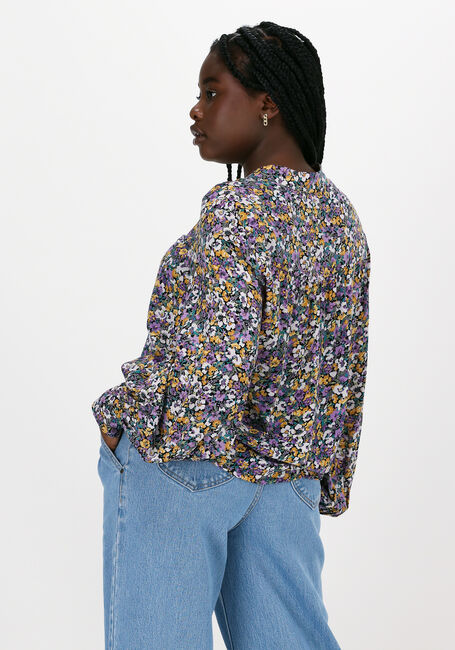 Mehrfarbige/Bunte Y.A.S. Blusen YASPLICCA LS SHIRT S. - large
