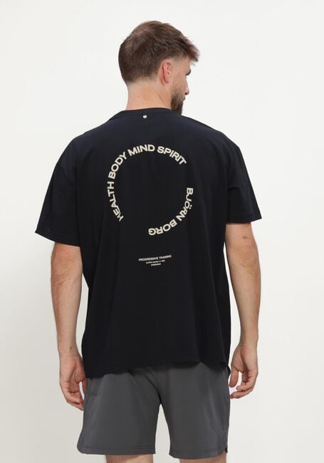 Schwarze BJORN BORG T-shirt BORG GYM OVERSIZED T-SHIRT - large
