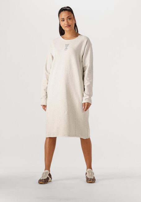 Hellgrau PENN & INK Midikleid DRESS PRINT - large