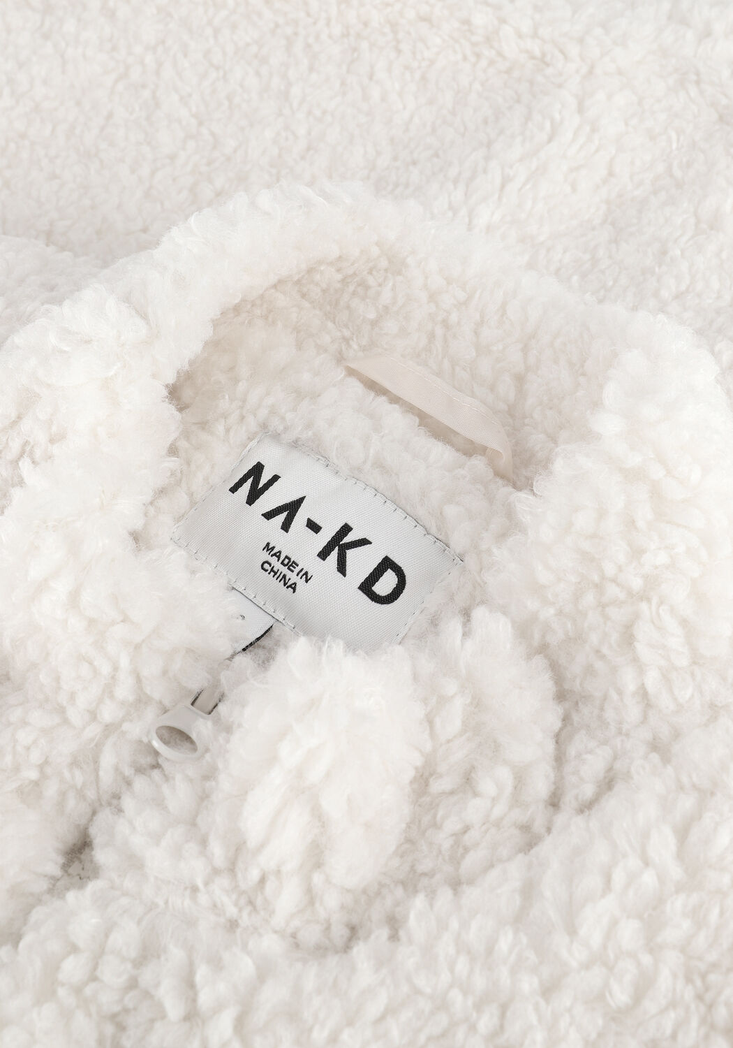 Nicht-gerade weiss NA-KD Bodywarmer TEDDY VEST - large