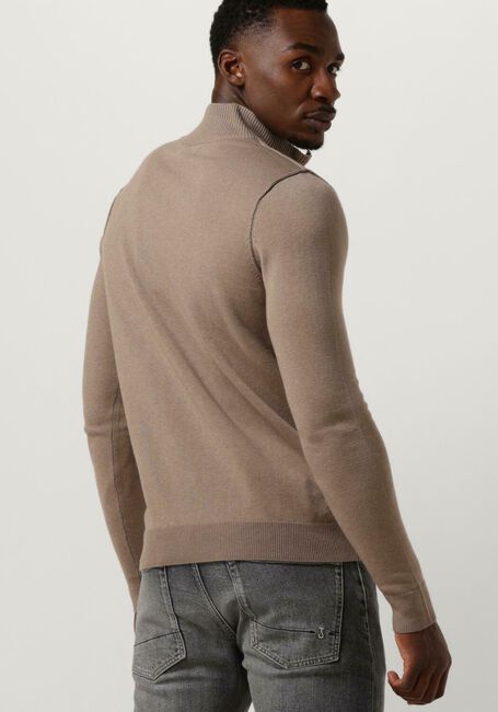 Beige BUTCHER OF BLUE Pullover CLIFDEN HALFZIP - large