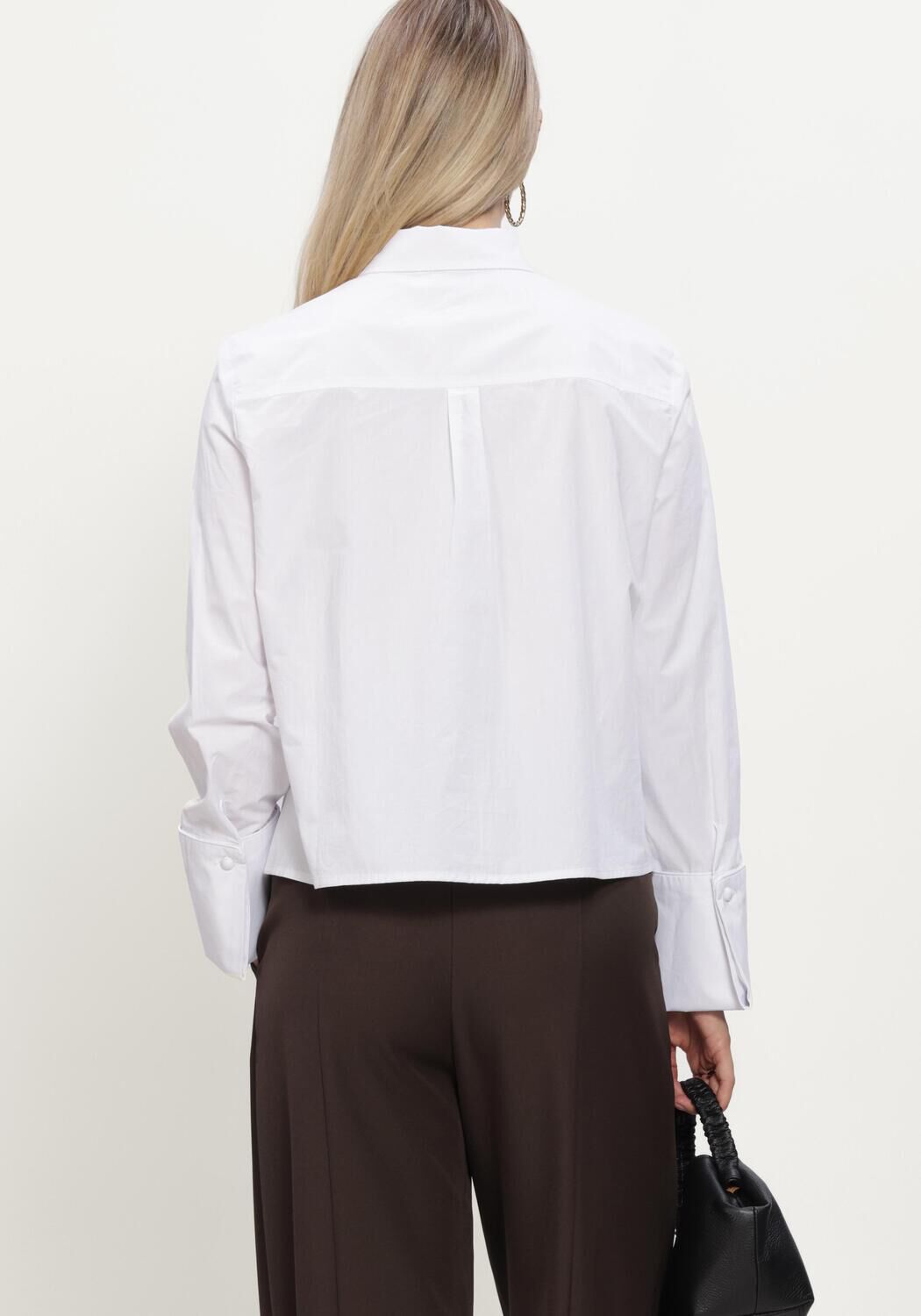 Wei&szlig;e NEO NOIR Blusen CAM POPLIN SHIRT - large