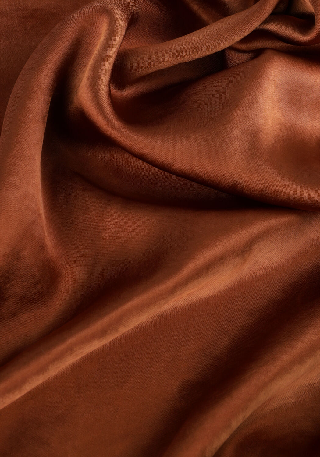 Braune NOTRE-V Minikleid NV-DORIS SATIN DRESS - large