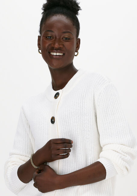 Weiße MINIMUM Strickjacke AFFIE - large