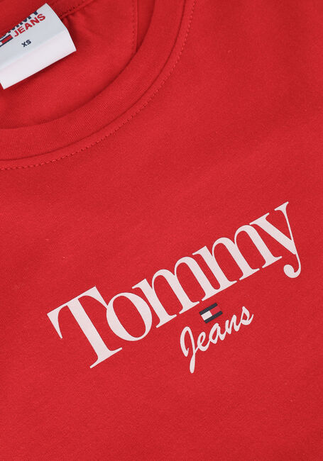 Rote TOMMY JEANS T-shirt TJW SKINNY ESSENTIAL LOGO 1 SS - large