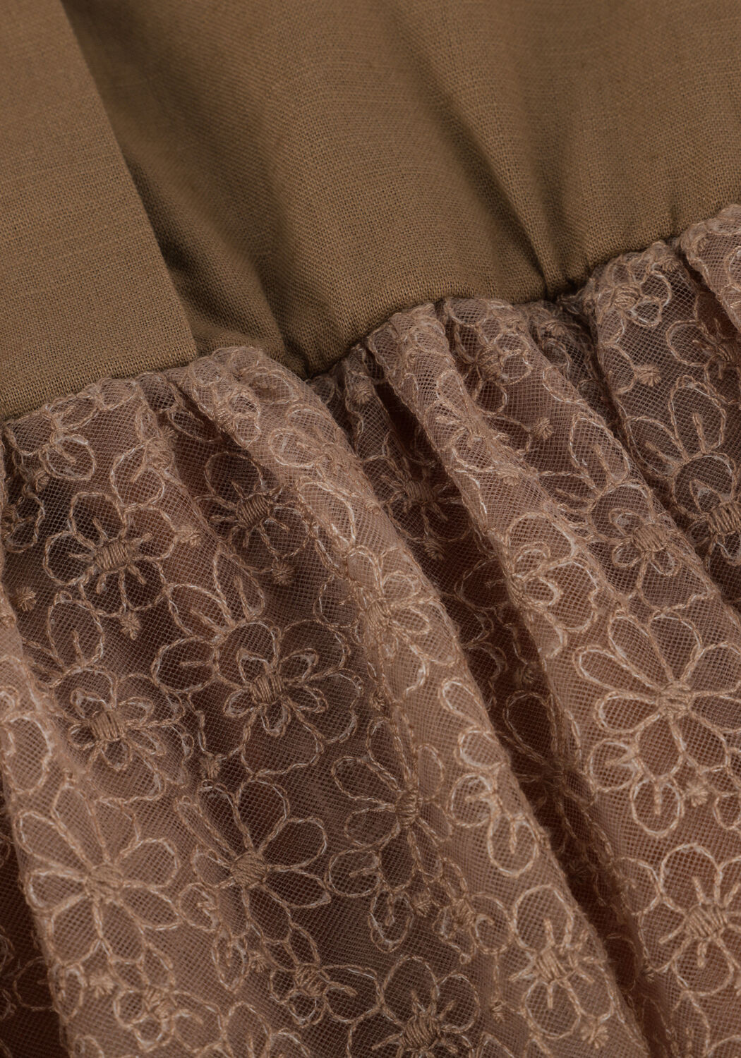 Khaki BAJE STUDIO Minikleid BOWIL - large