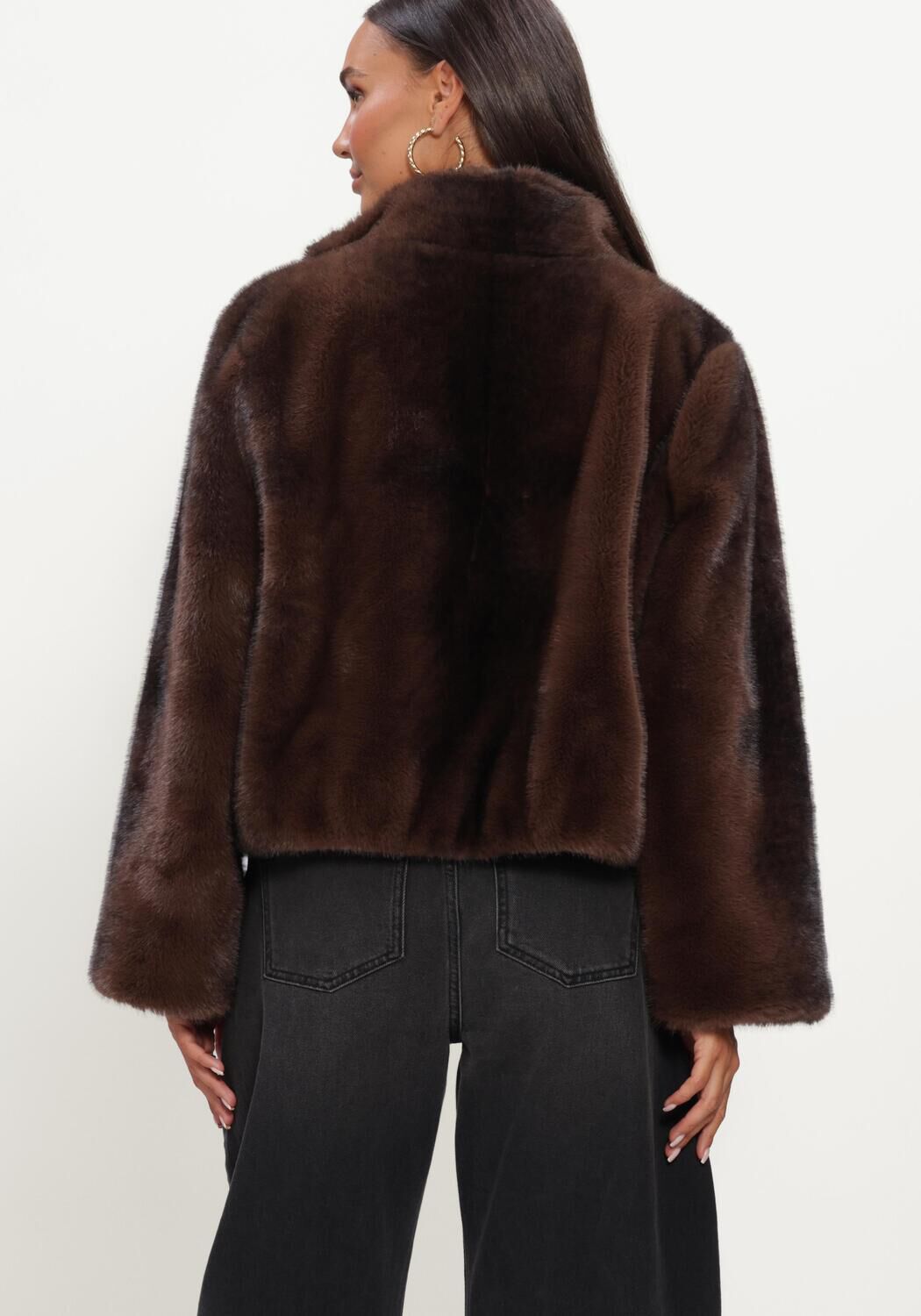Braune MY ESSENTIAL WARDROBE Jack MWEASTON FUR JACKET - large