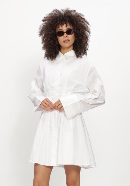 Wei&szlig;e NEO NOIR Kleider ULISSA POPLIN SHIRT DRESS - large