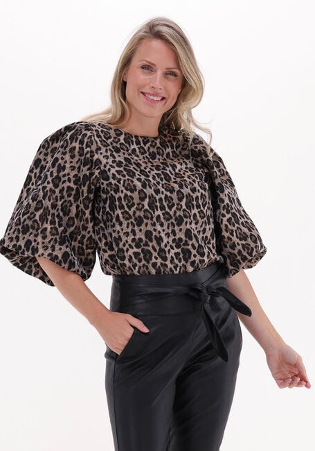 Braune CO'COUTURE Blusen YOYO ANIMAL BLOUSE - large