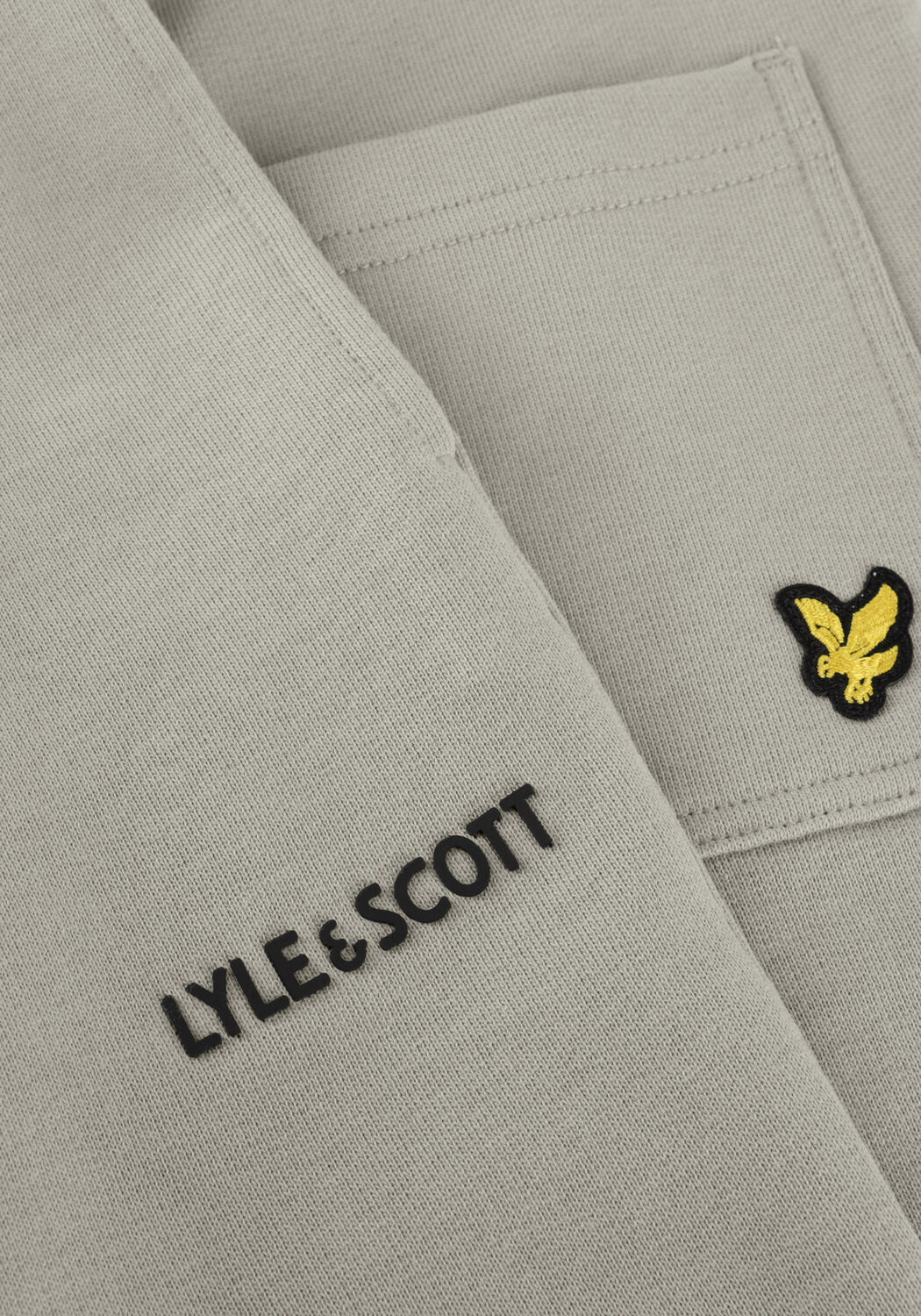 Hellgrau LYLE & SCOTT Kurze Hose PRINT SWEAT SHORT BOYS - large