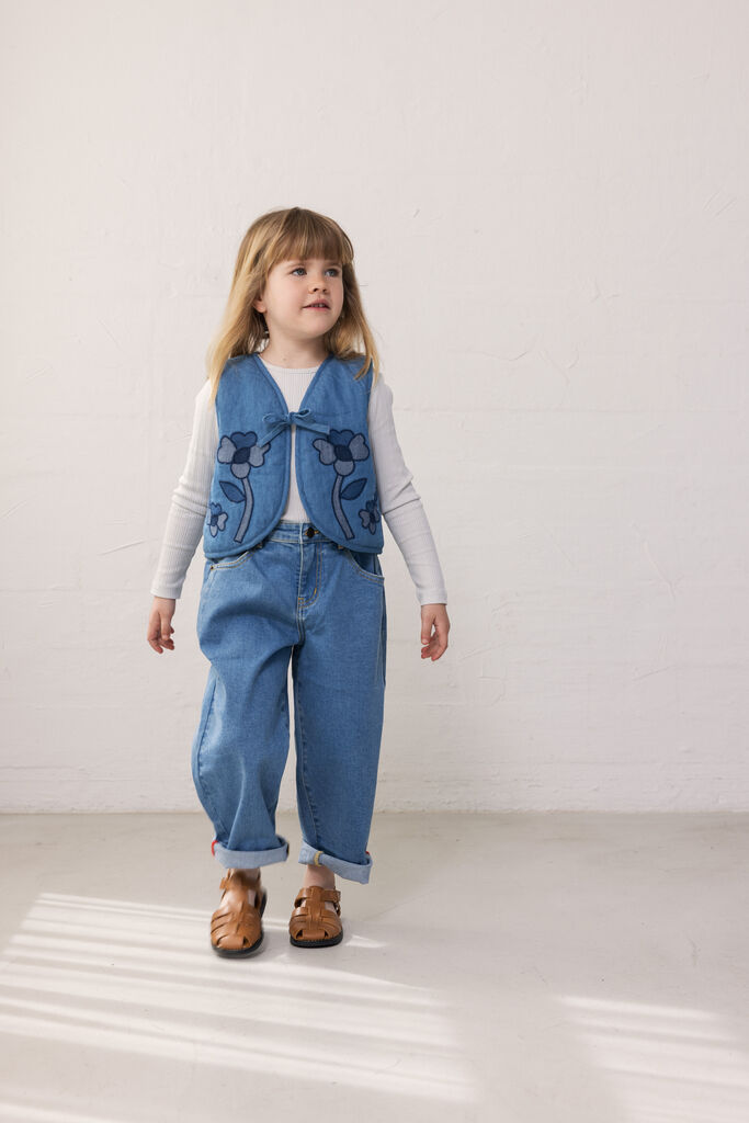 Blaue MARMAR COPENHAGEN Gilet JOYCE - large