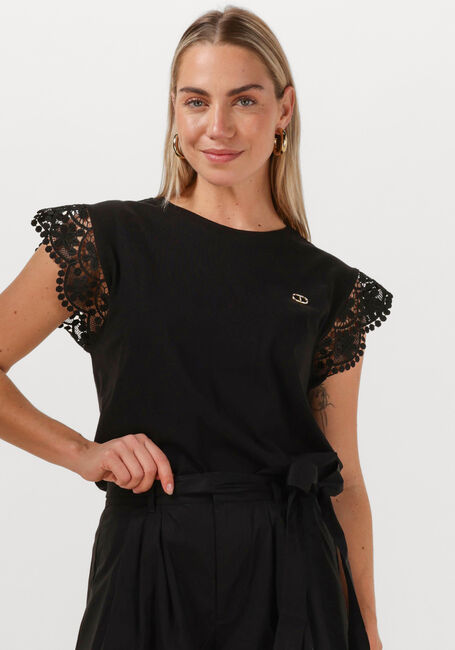 Schwarze TWINSET MILANO Tops & T-shirts 251TT2411 - large