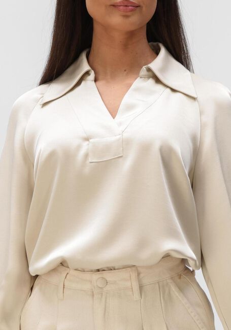 Ecru BRUUNS BAZAAR Blusen BECKIABBKASSINDRA BLOUSE - large