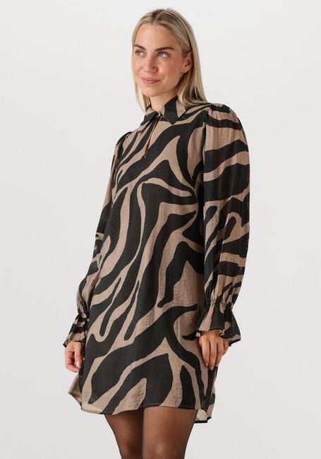 Schwarze BRUUNS BAZAAR Midikleid BBARMADA DRESS - large
