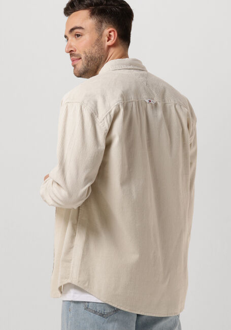 Beige TOMMY JEANS Casual-Oberhemd TJM RLX CHNKY CORDUROY SHIRT EXT - large