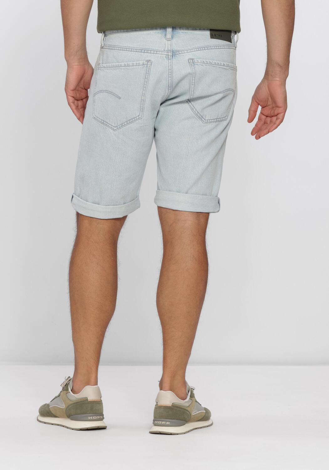 Blaue G-STAR RAW Kurze Hosen MOSA SHORT - large