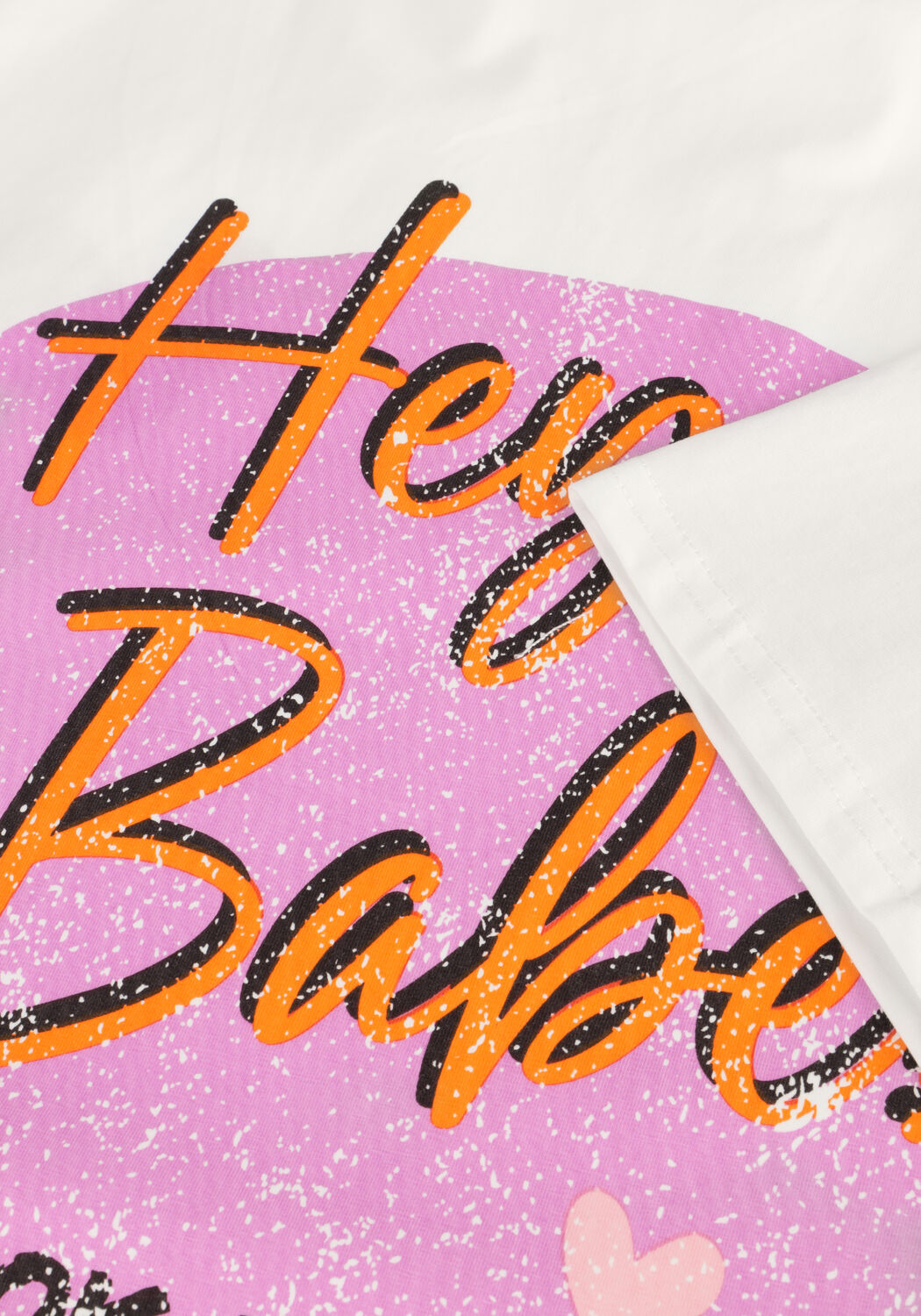 Wei&szlig;e YDENCE T-shirt T-SHIRT HEY BABE - large