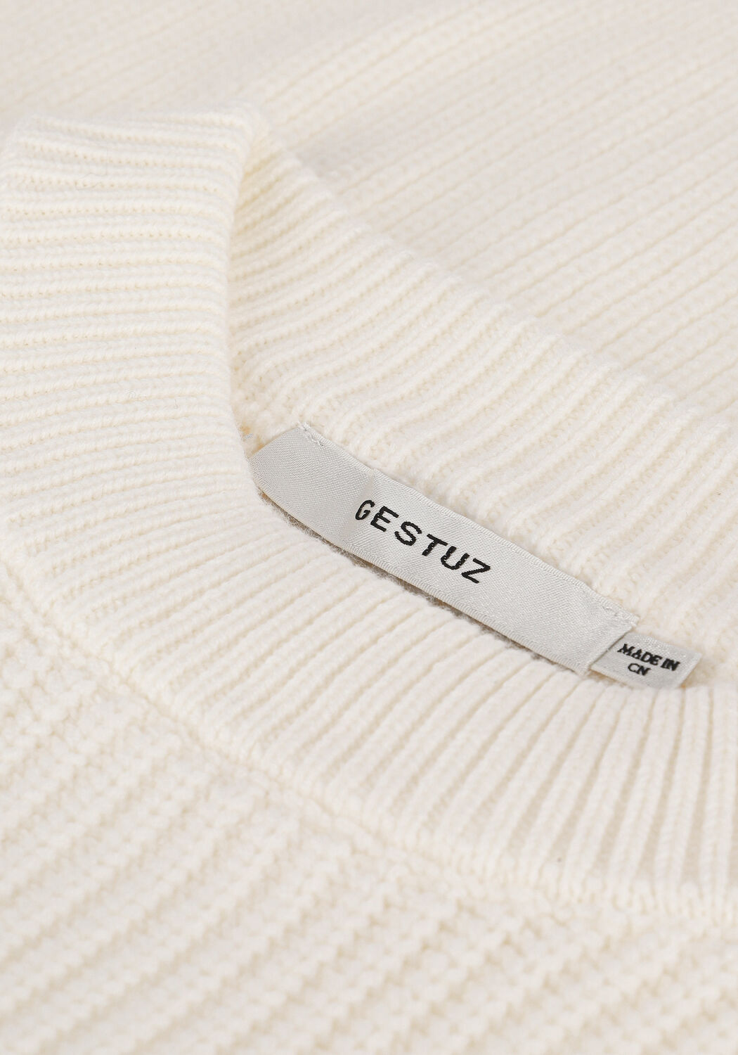 Ecru GESTUZ Pullover EMBLAGZ PULLOVER - large