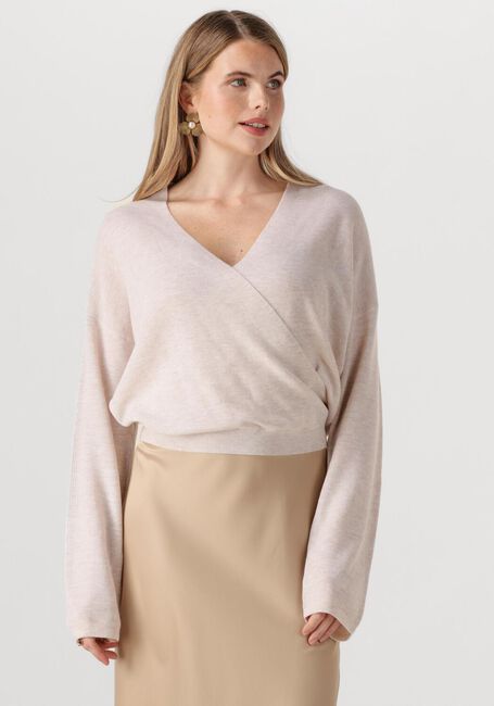 Ecru ANOTHER LABEL Pullover LENA KNITTED PULL L/S - large