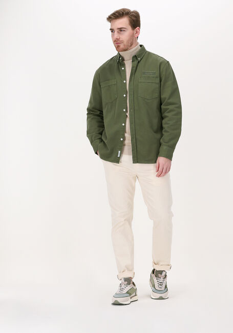 Dunkelgrün FORÉT Overshirt BEAR - large