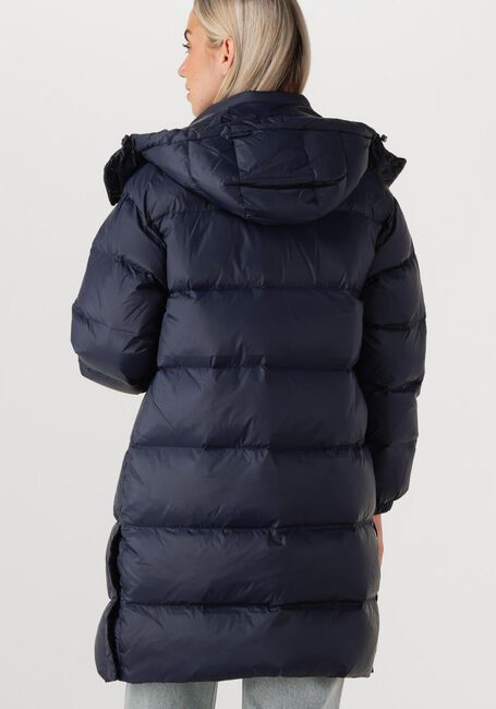 Blaue CALVIN KLEIN Wattierte Jack ESSENTIAL MIDWEIGHT LONG PUFFER - large