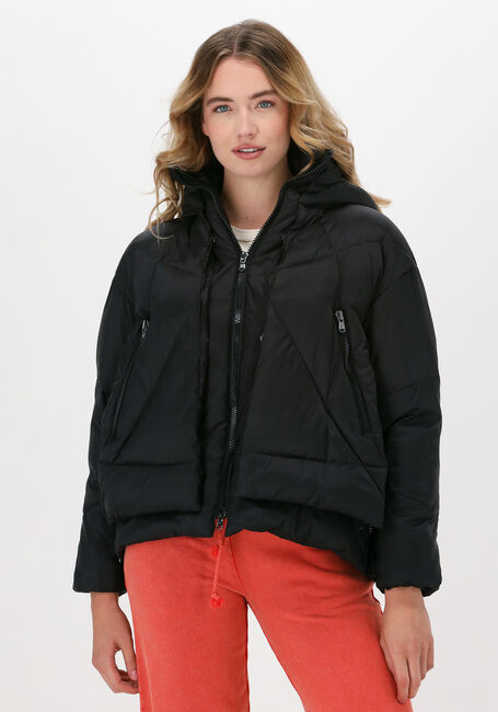 Schwarze CANADIAN Wattierte Jack EUGENIE SHORT SAT - large
