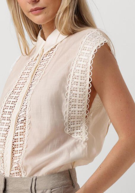 Creme COPENHAGEN MUSE Blusen CMMOLLY-SHIRT - large