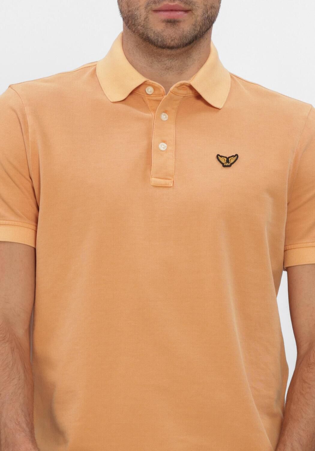 Orangene PME LEGEND Polo-Shirt SHORT SLEEVE POLO PIQUE GARMENT DYED TAILWING - large