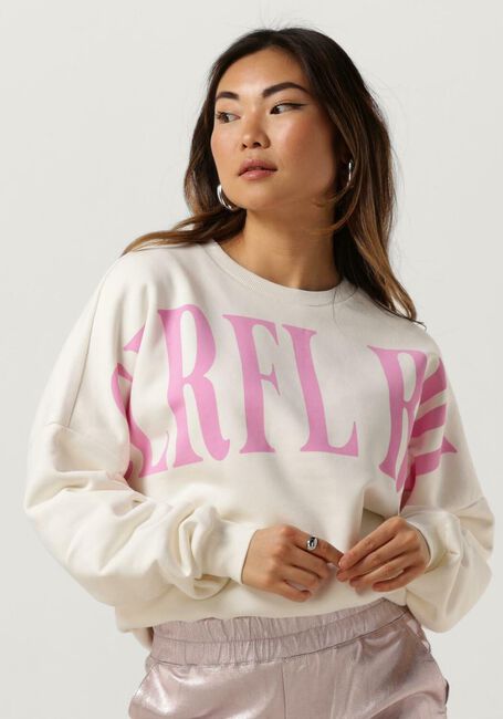 Weiße COLOURFUL REBEL Sweatshirt CR BIG DROPPED SHOULDER SWEAT - large
