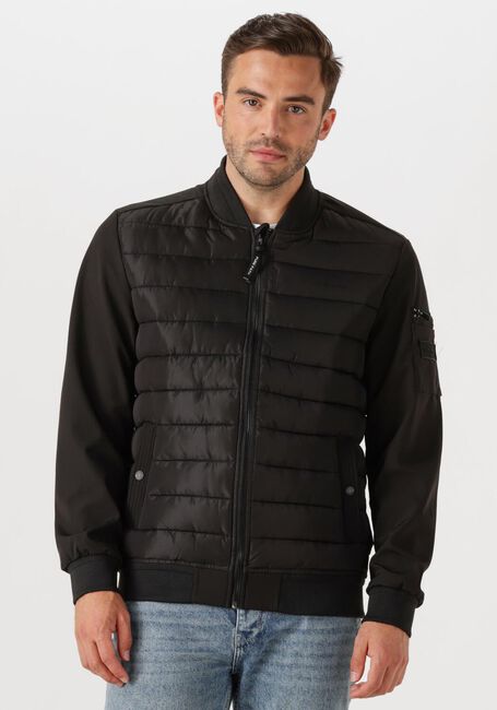 Schwarze PURE PATH Wattierte Jack REGULAR FIT PADDED JACKETS - large