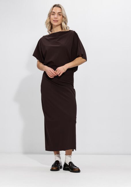 Braune STUDIO ANNELOES Maxikleid Ineke dress - large
