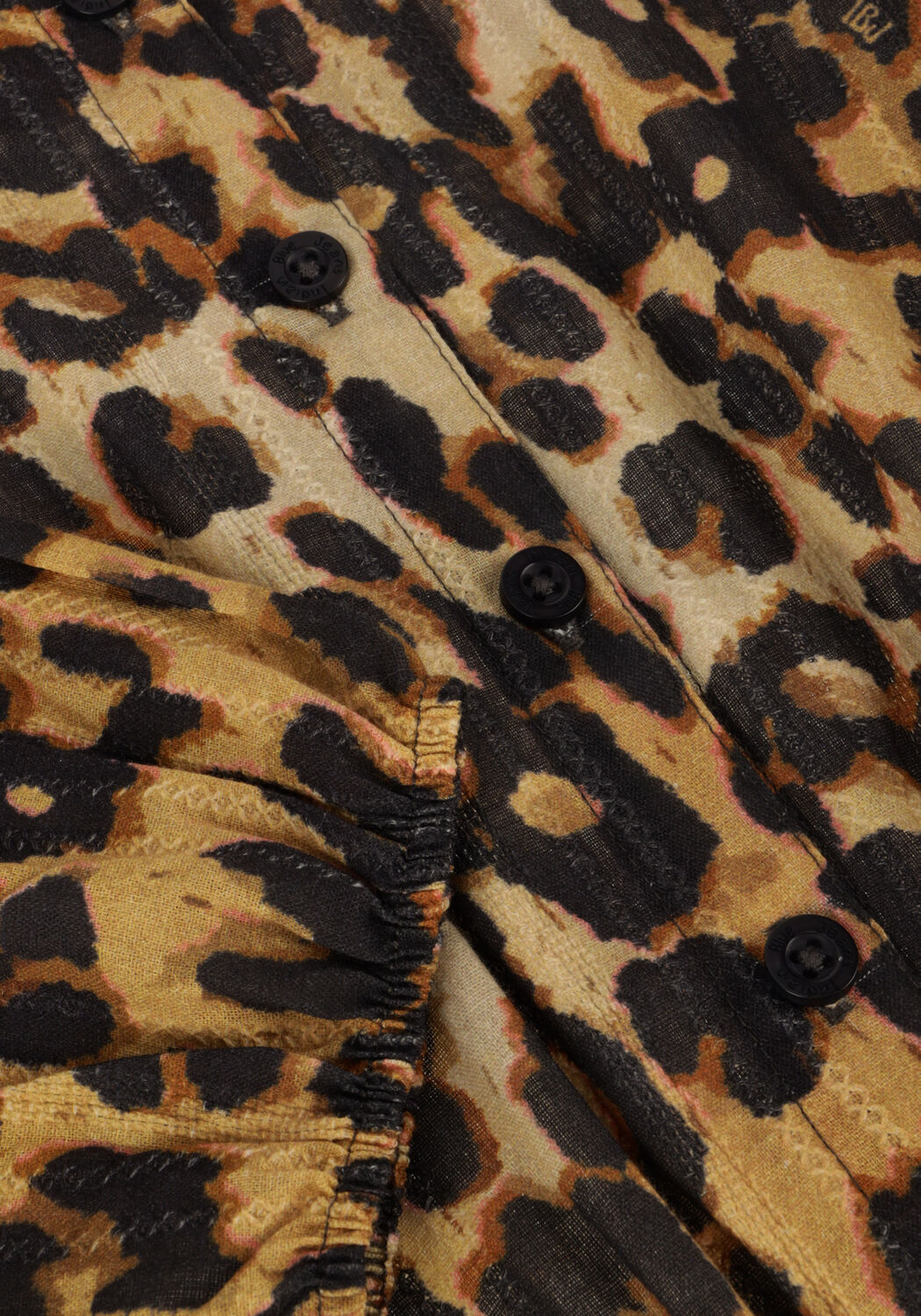 Sand INDIAN BLUE JEANS Minikleid LEOPARD DRESS - large