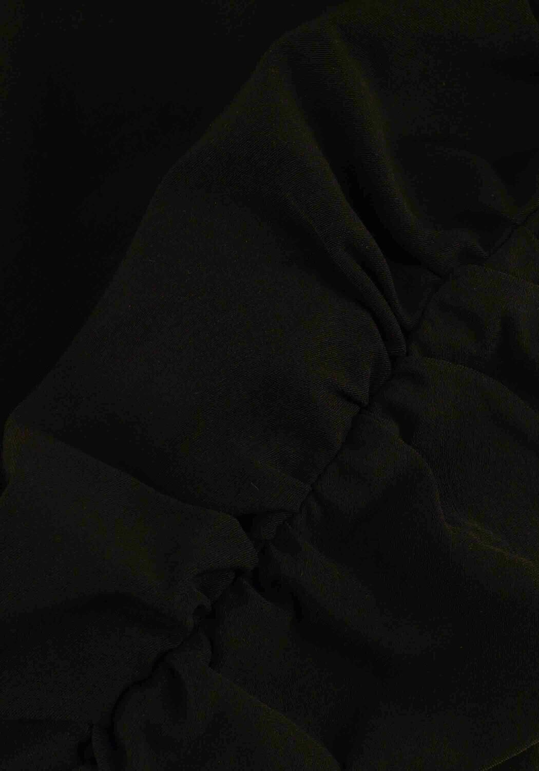 Schwarze GESTUZ Midikleid BLINAGZ DRESS - large