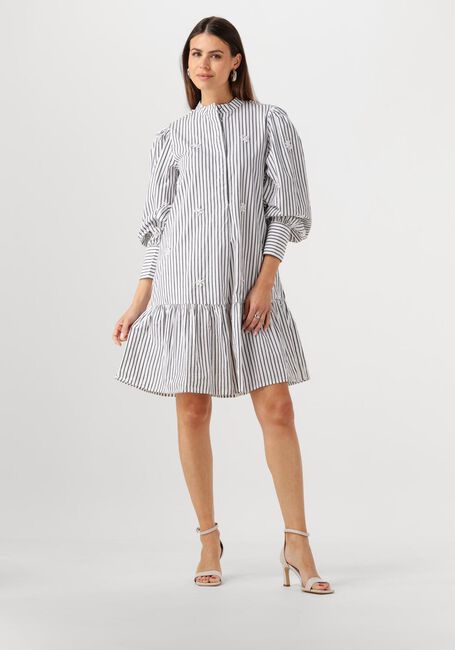 Weiße Y.A.S. Minikleid YASEMURA LS DRESS - large
