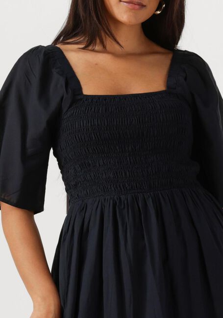 Schwarze SELECTED FEMME Maxikleid SLFDORA SS ANKLE DRESS - large