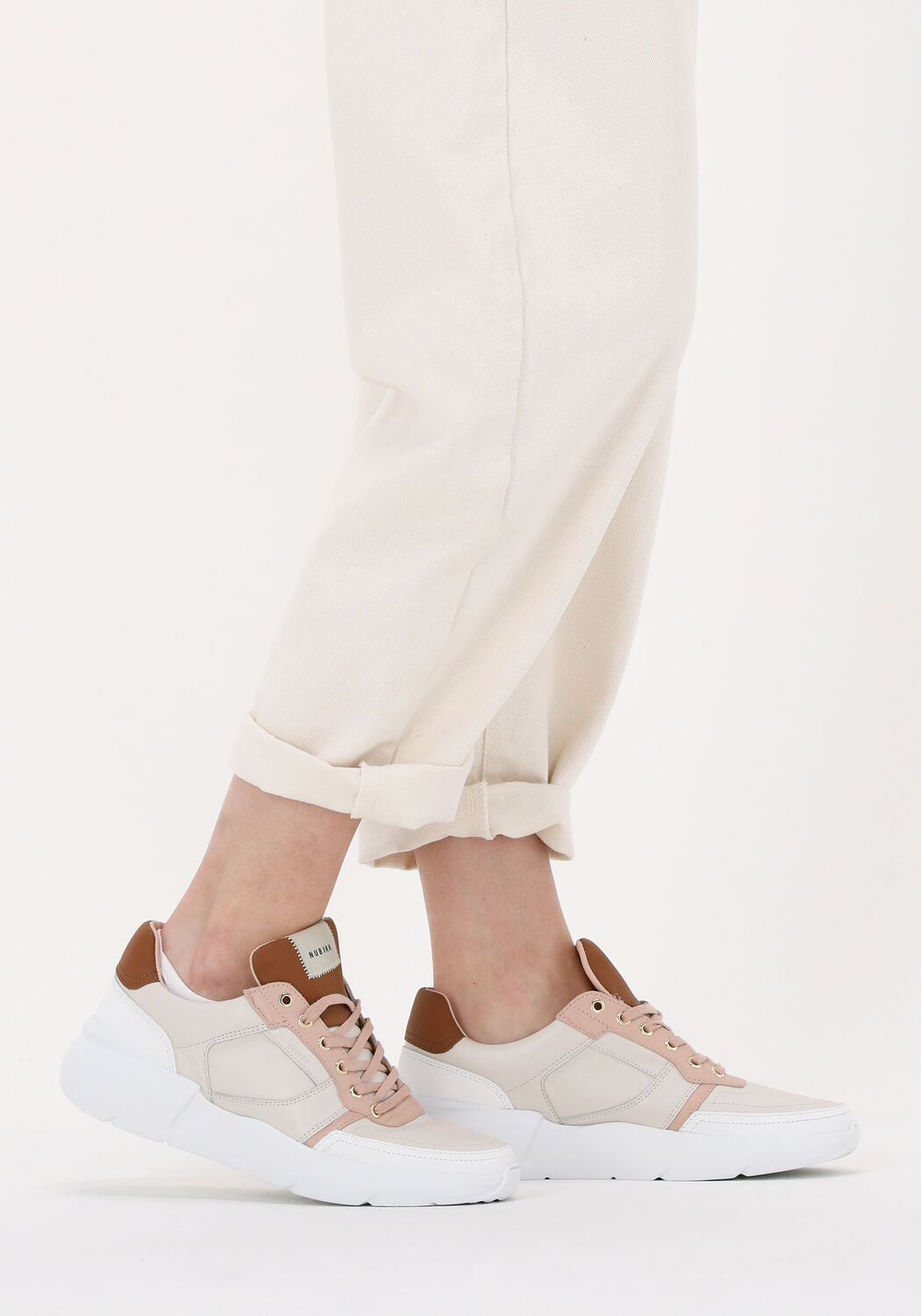 Beige NUBIKK Sneaker Low ROQUE RIVA - large