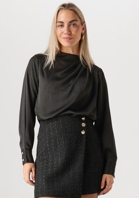 Schwarze Y.A.S. Blusen YASCAPELA LS TOP - large