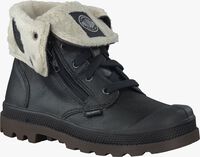 Schwarze PALLADIUM Ankle Boots BAGGY LEATHER ZIP KIDS - medium
