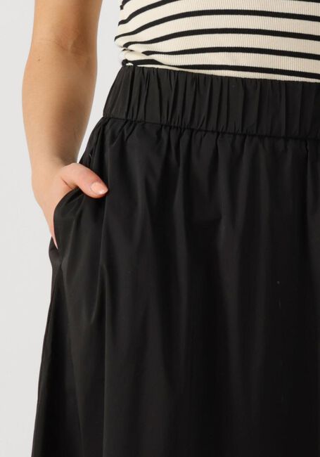 Schwarze NEO NOIR Midirock YARA POPLIN SKIRT - large