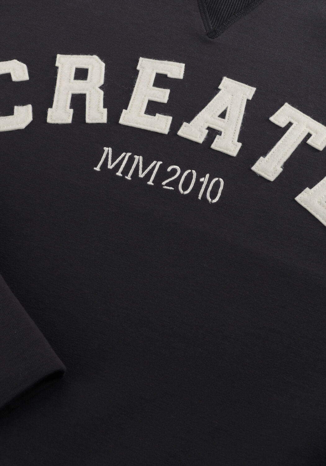 Schwarze MOS MOSH Pullover MMCELLI O-LS SWEATSHIRT - large